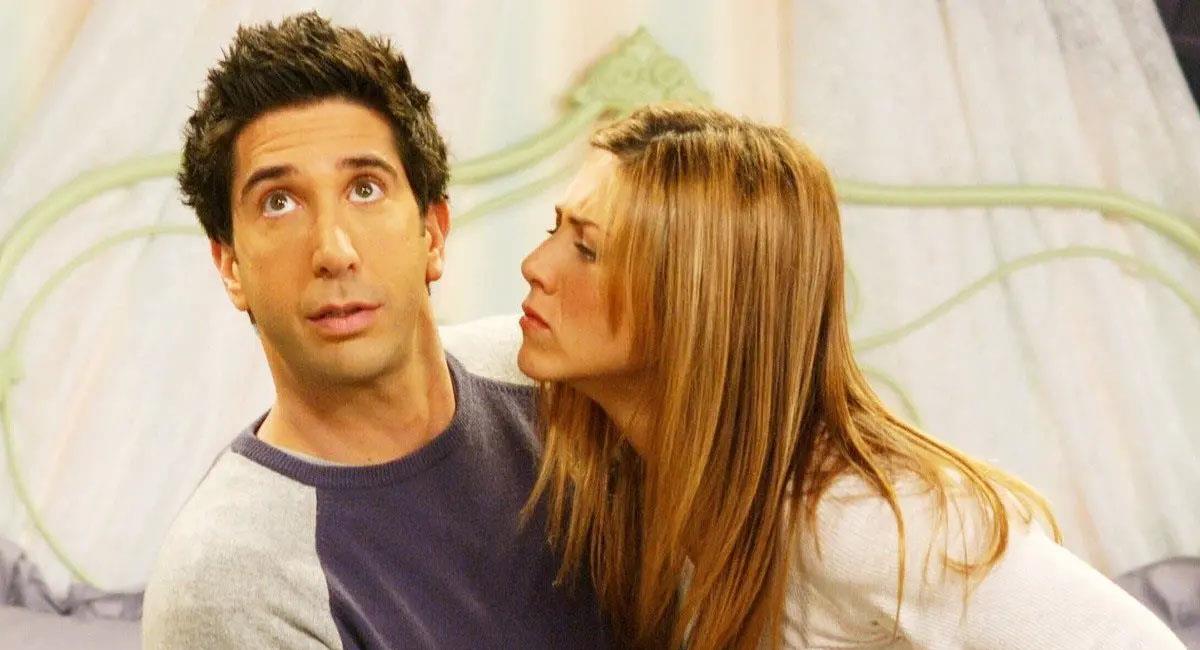 ¿Ross y Rachel de Friends, son novios en la vida real?. Foto: Warner Bros.