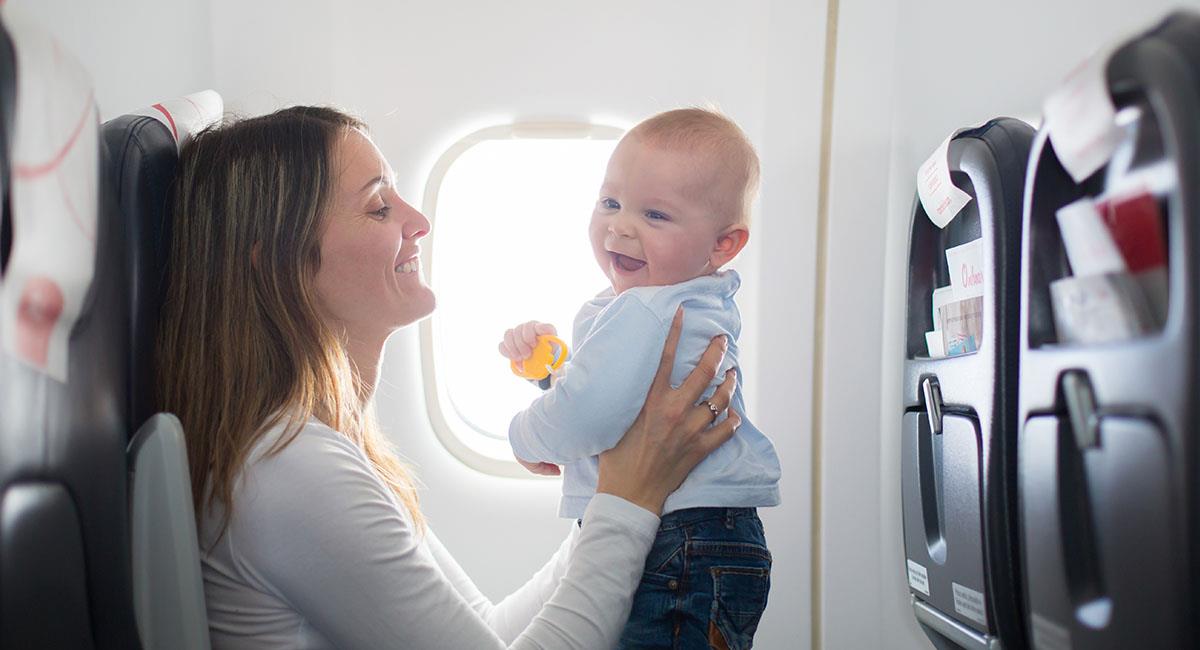 Aerolínea crea sistema para evitar sentarse cerca a niños. Foto: Shutterstock