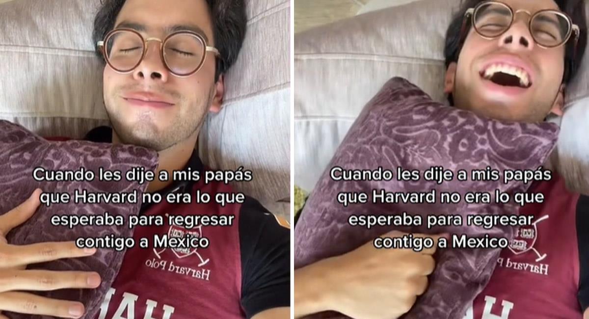 Se hace viral por dejar Harvard para estar con su crush. Foto: TikTok