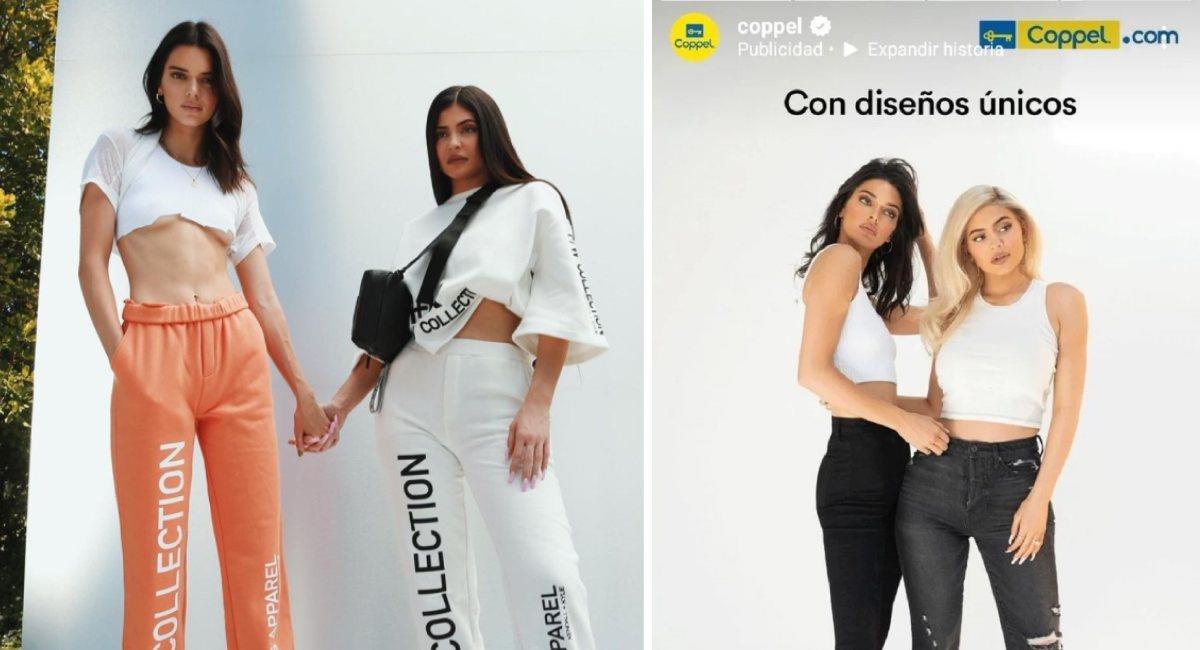 Kylie y Kendall Jenner lanzan línea de ropa con Coppel. Foto: Instagram @kendallandkylie/@coppel