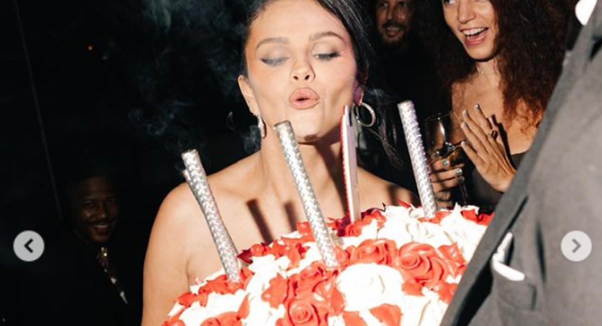 Selena Gómez celebra su cumpleaños número 31. Foto: Instagram