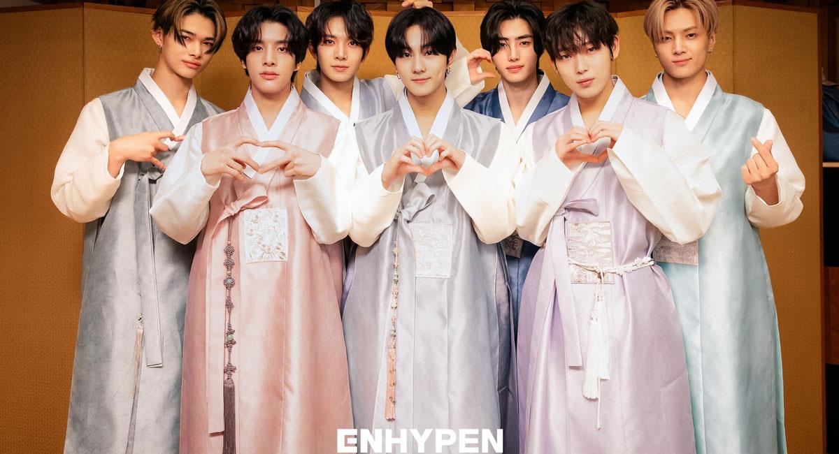 ENHYPEN lanzó "I NEED U” de BTS. Foto: Facebook Enhypen
