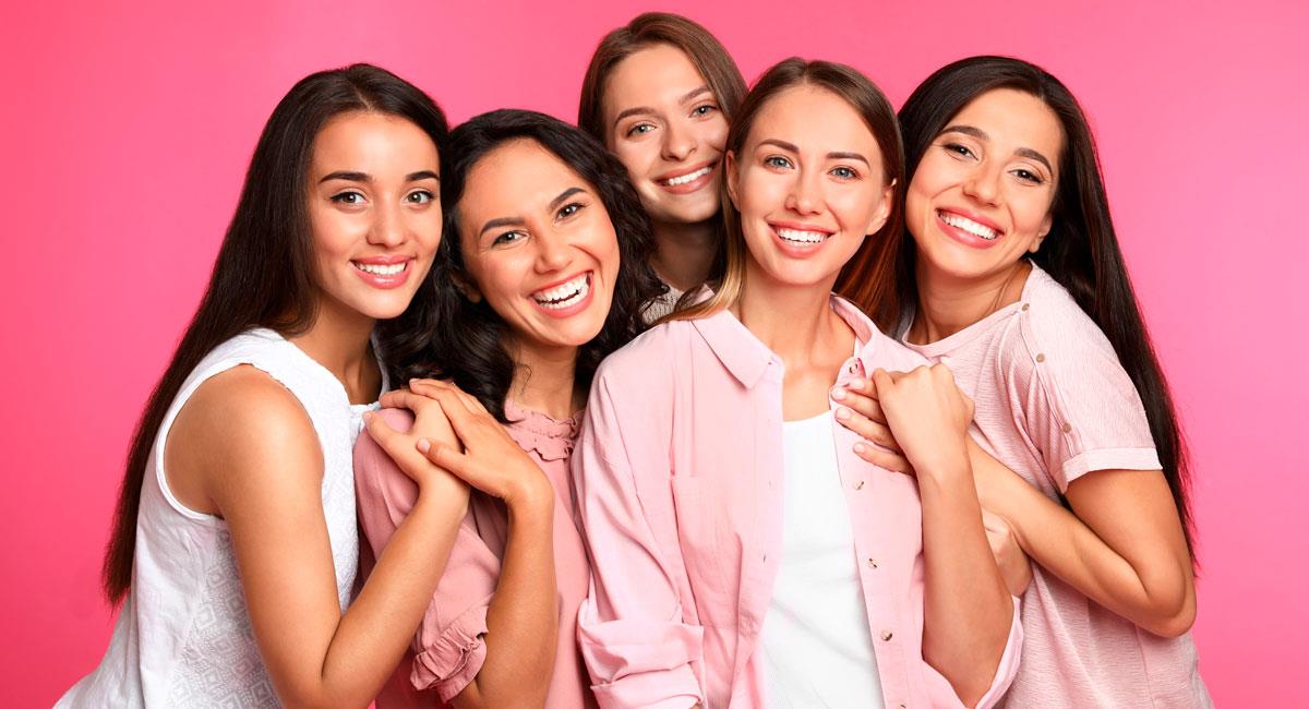 25 frases para conmemorar el Día Internacional de la Mujer con tus amigas. Foto: Shutterstock