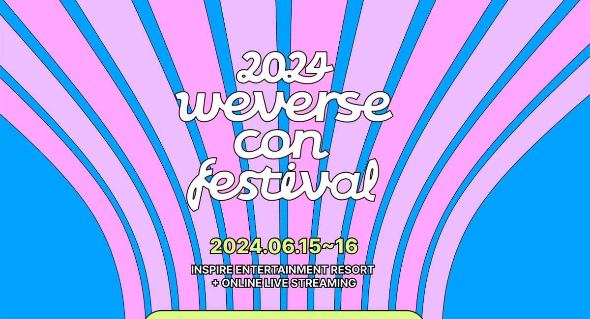 Todo acerca del 2024 Weverse Con Festival. Foto: Weverseconfestival.