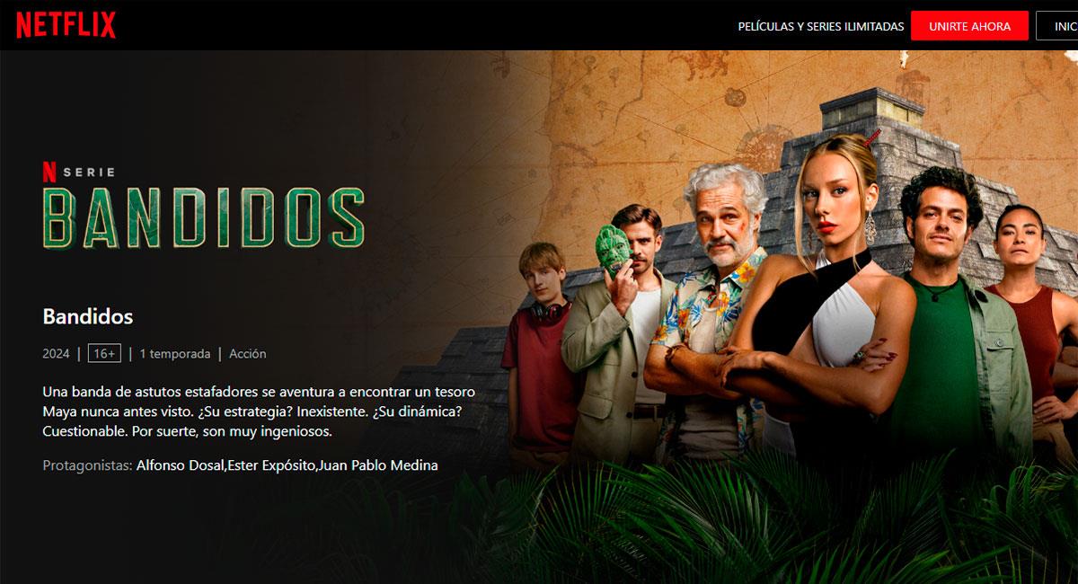 ¿“Bandidos” tendrá otra temporada?. Foto: Netflix