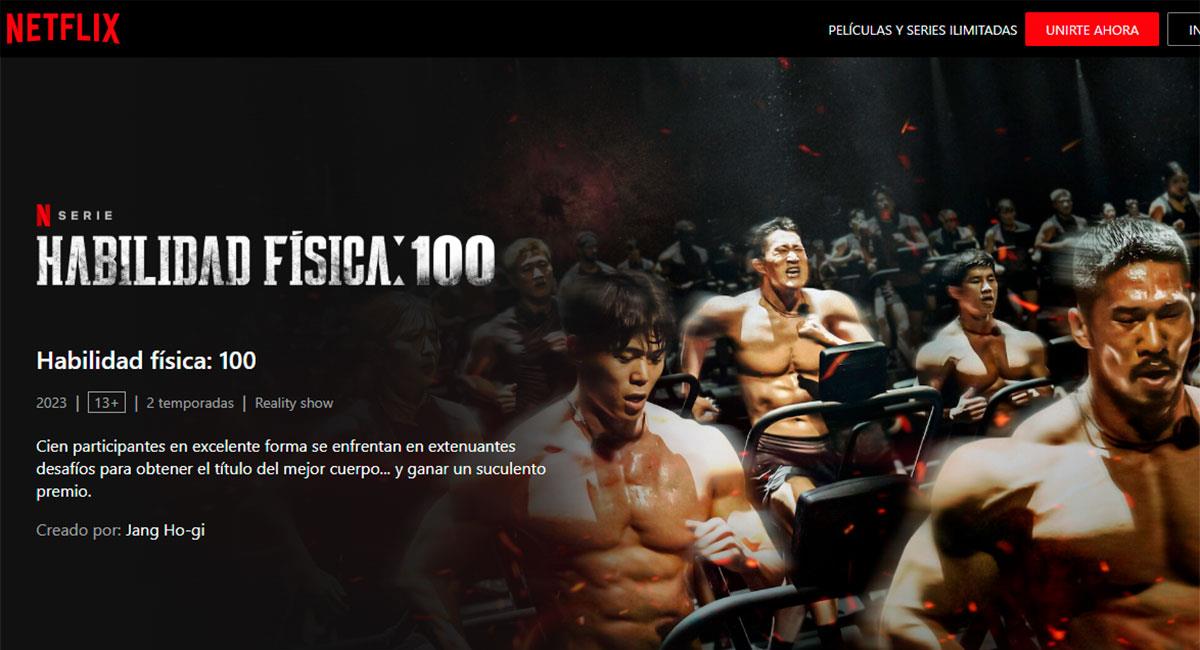 'Physical 100' - Temporada 2 triunfa en Netflix. Foto: Netflix